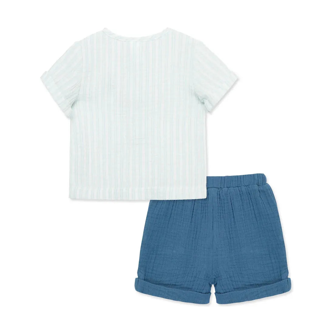 Sailboat Gauze Short Set