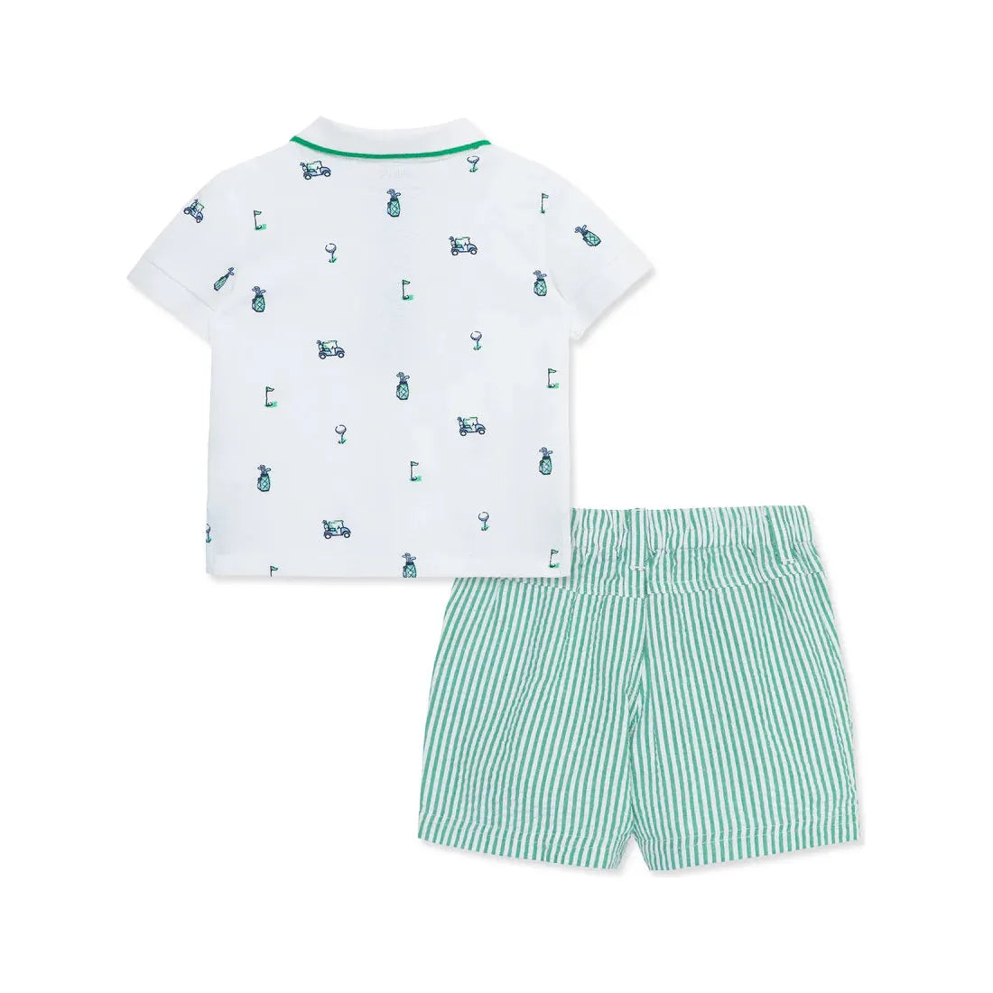 golf polo short set