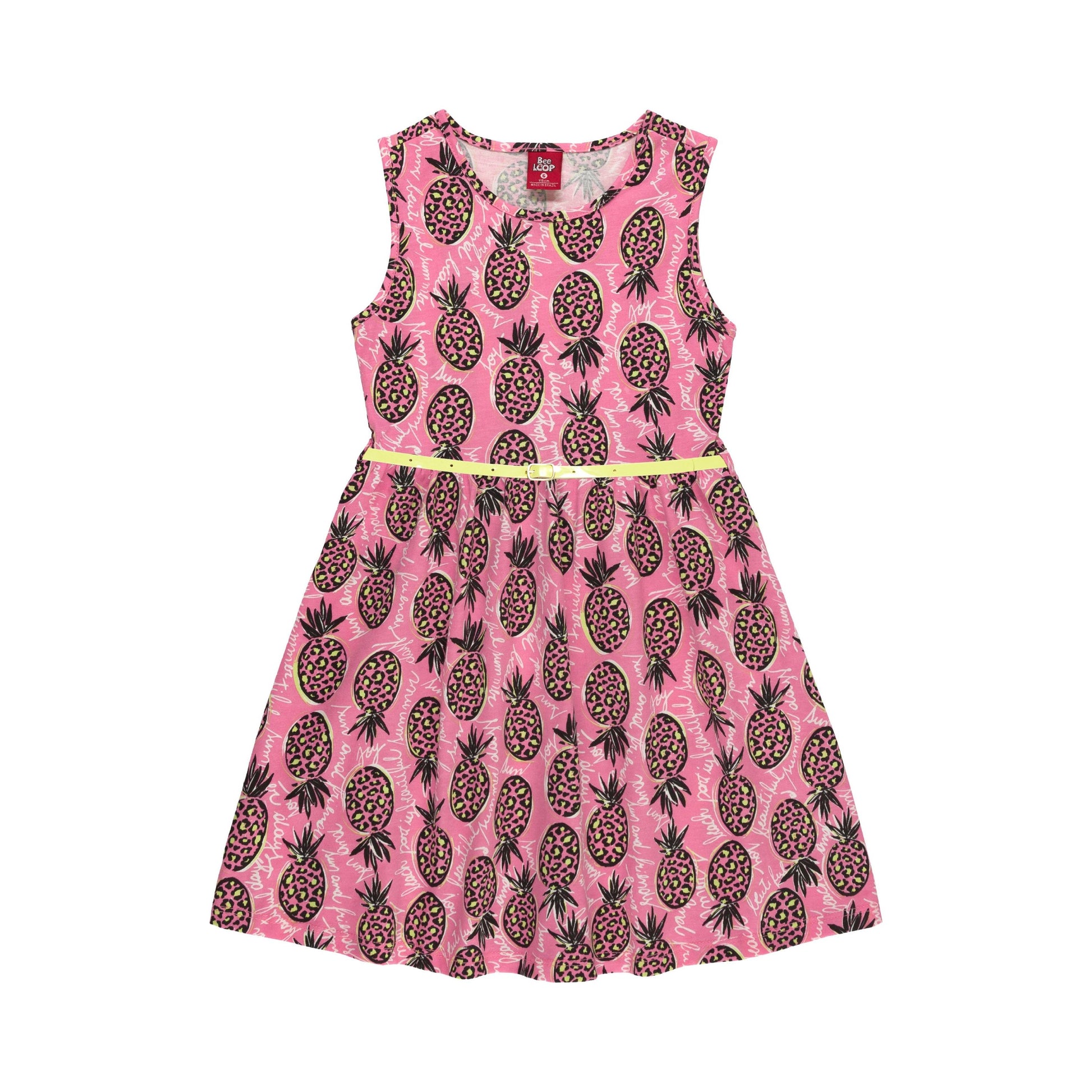 Pineapple Belt Dress PEEK A BOO