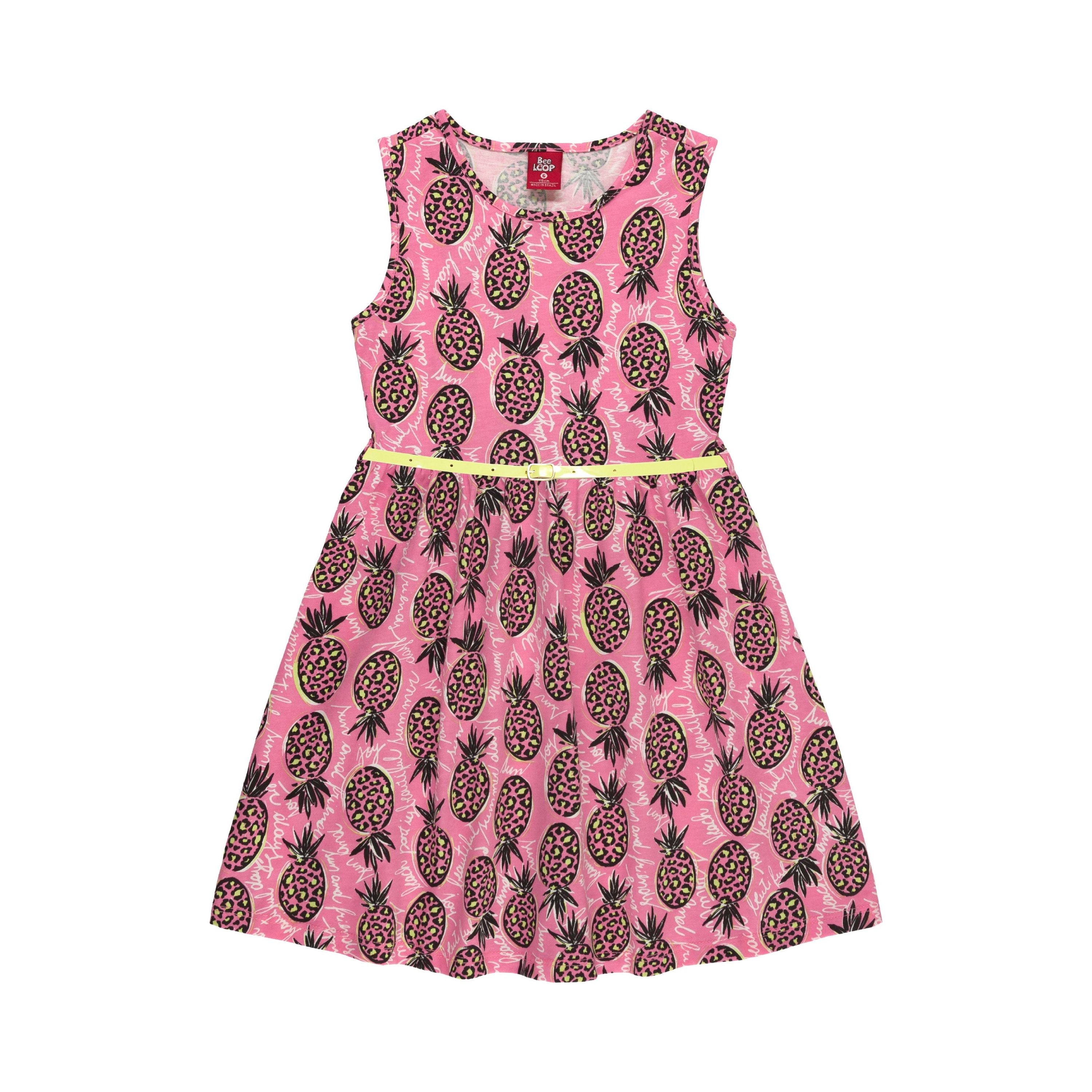 Pineapple Belt Dress PEEK A BOO