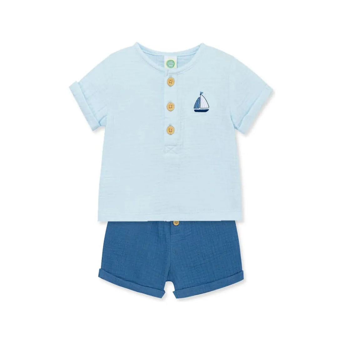Set of Two Sailboat Top & Shorts