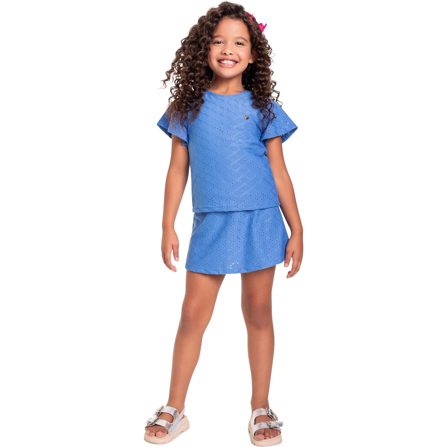 pink laise set