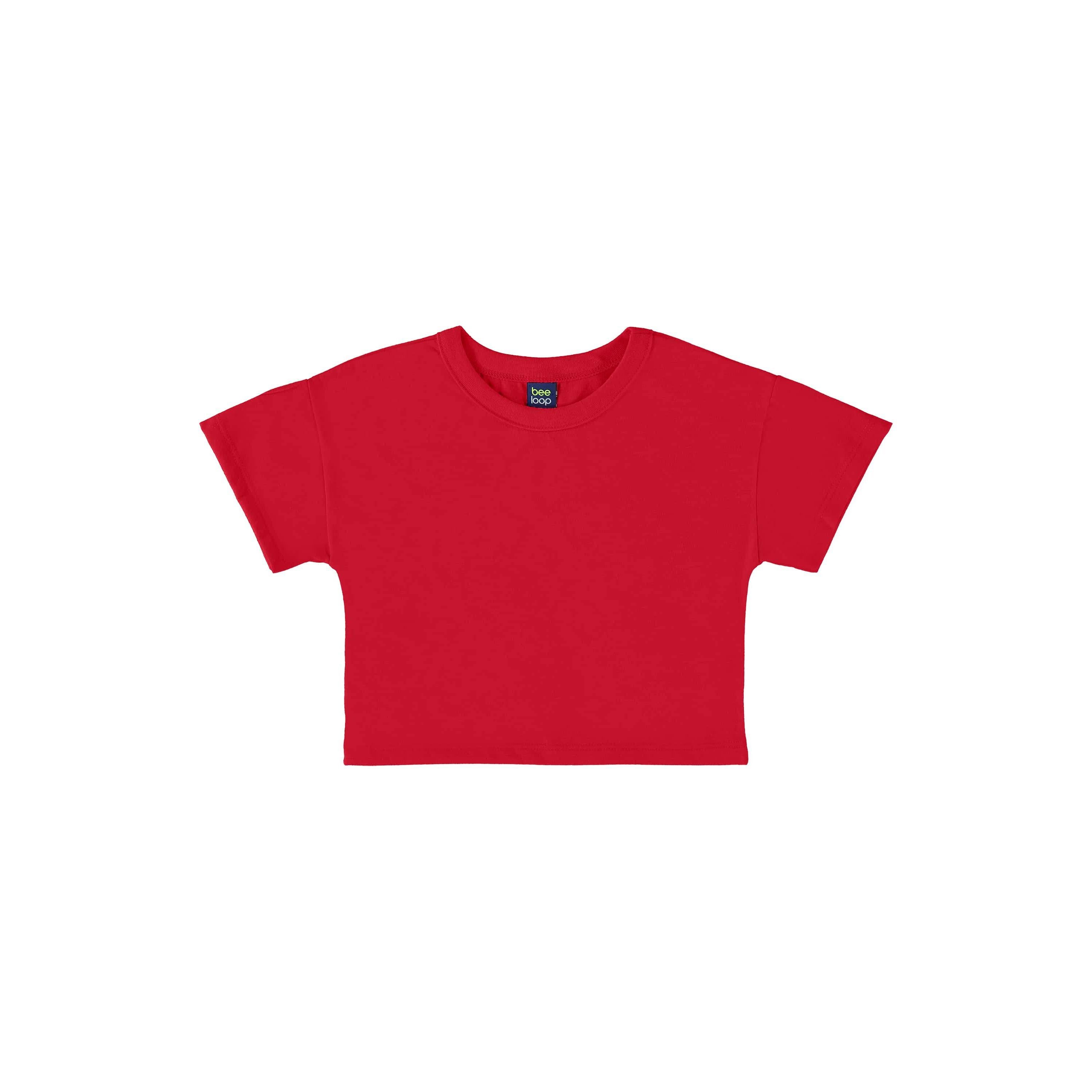 Single jersey crop top