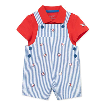 Baseball Shortall Set PEEK A BOO