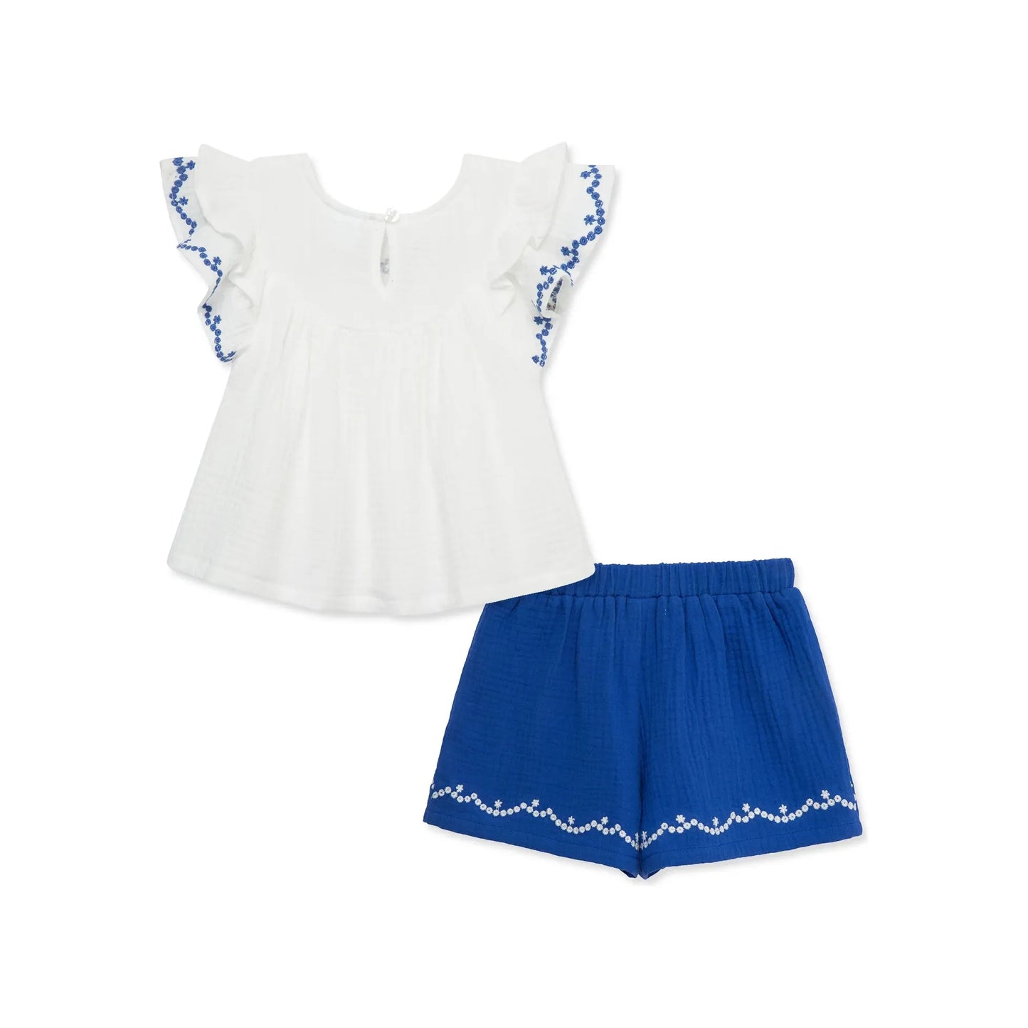 blue woven play set