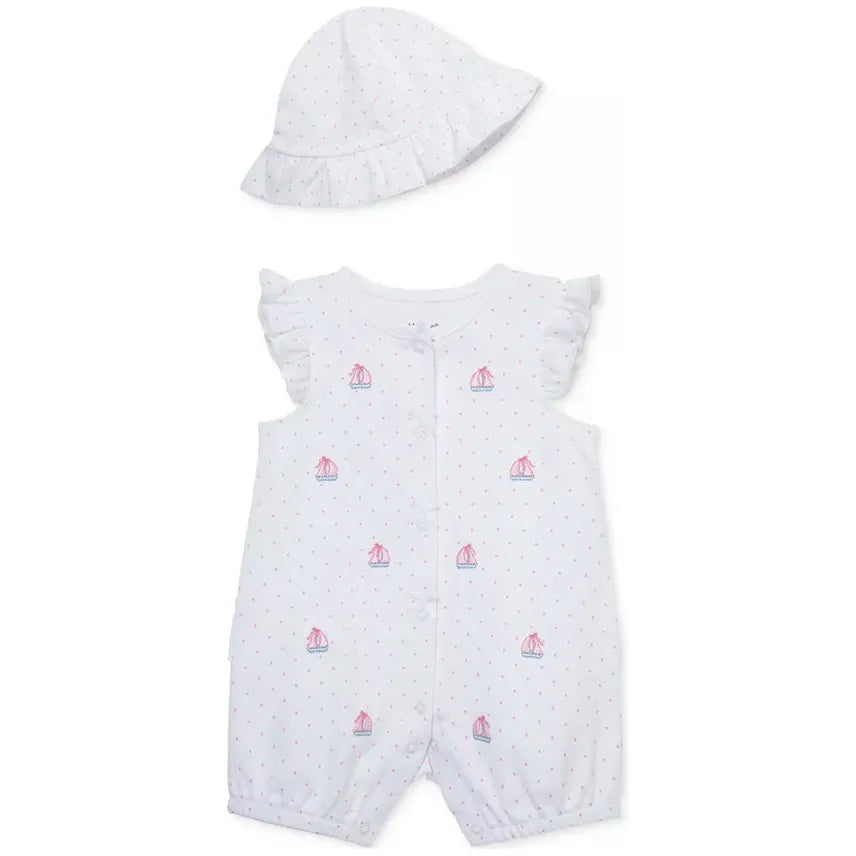 Sailboats Romper PEEK A BOO