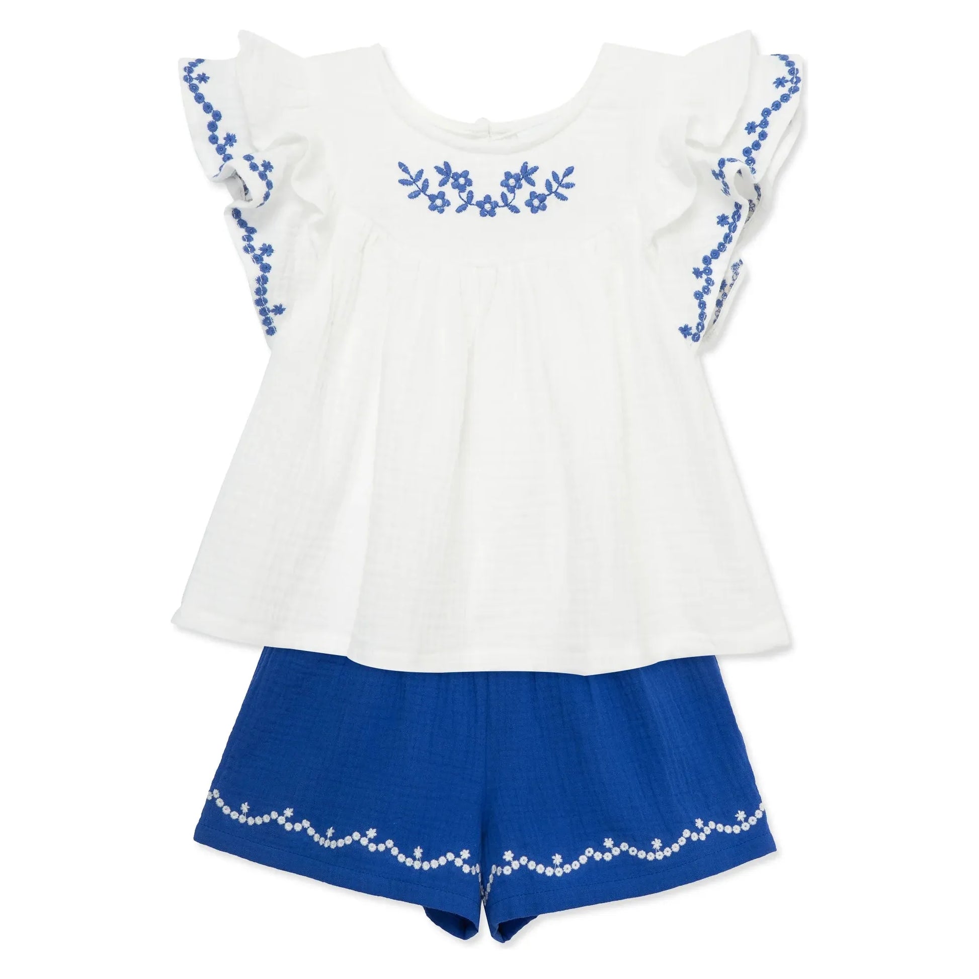 Blue Woven Play Set PEEK A BOO