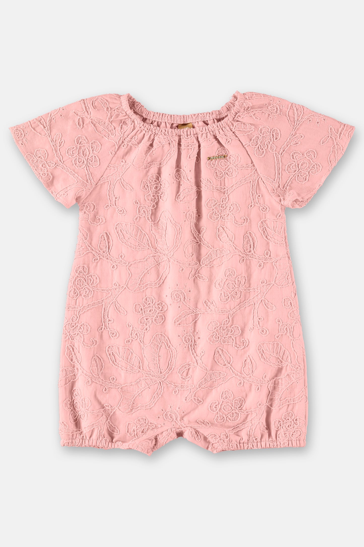 embroidered romper