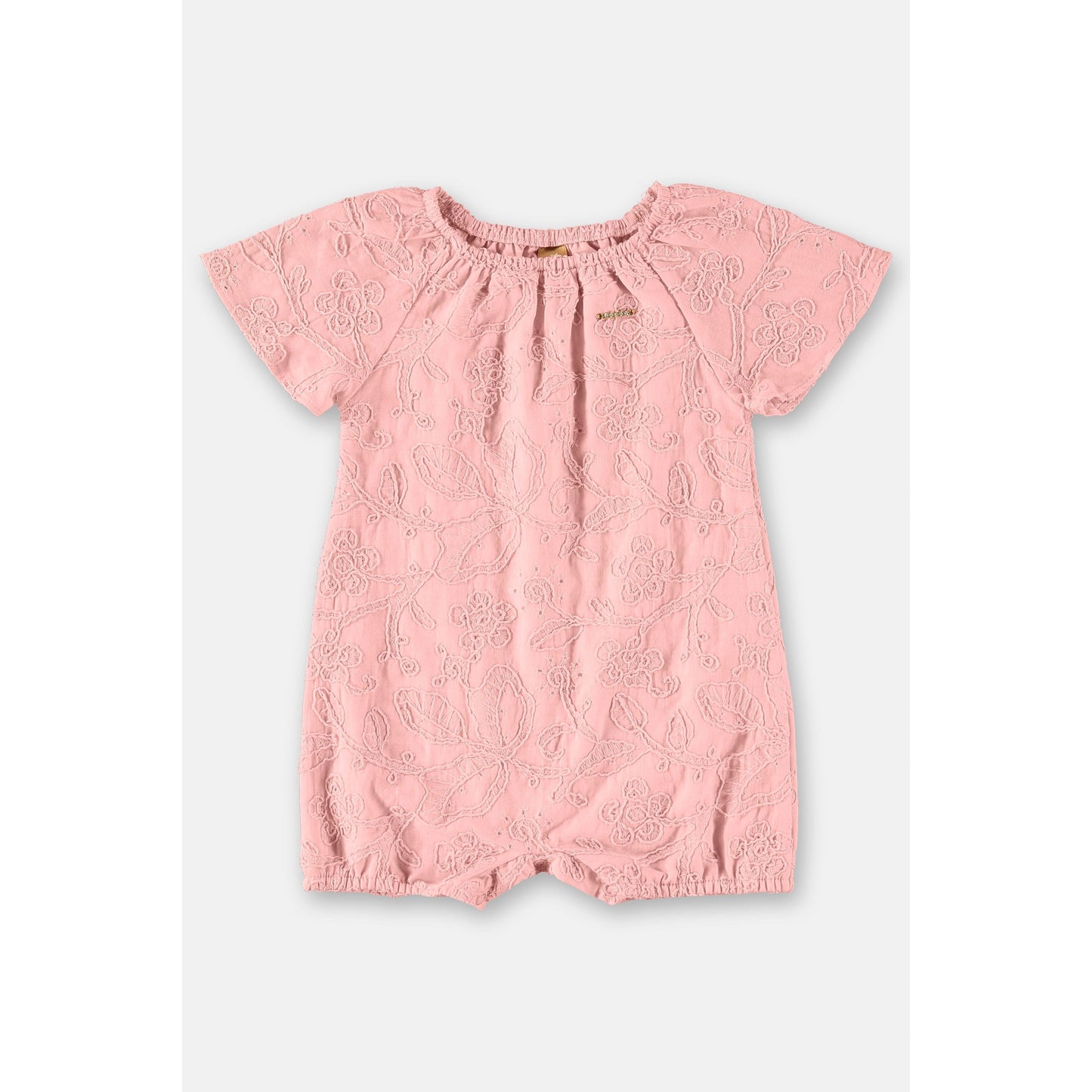 embroidered romper