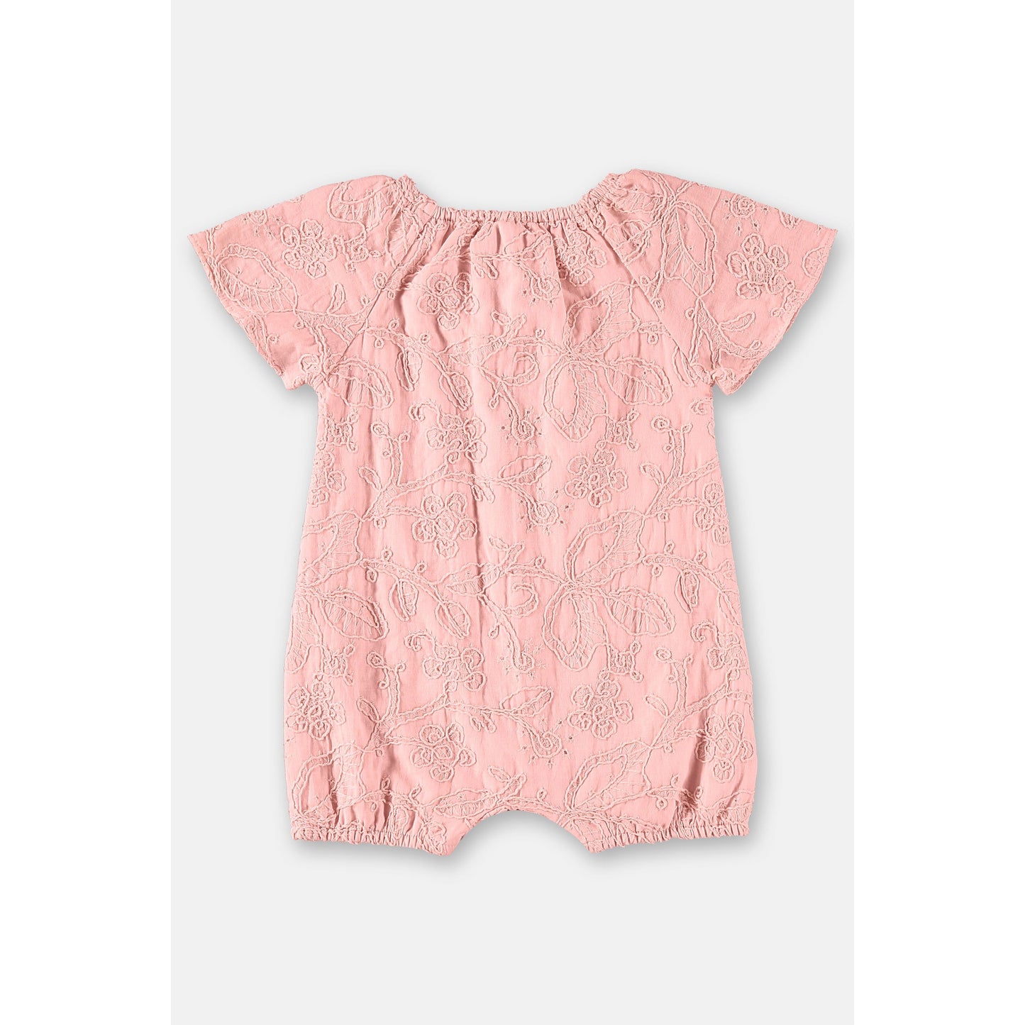 embroidered romper