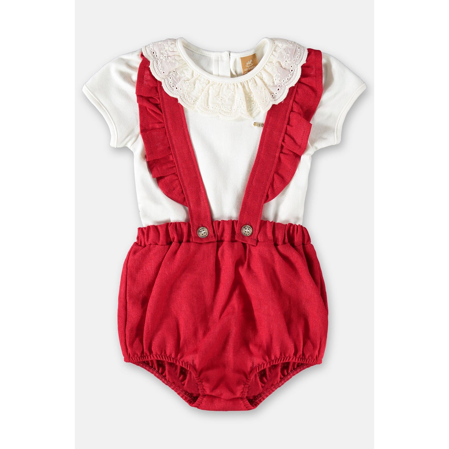 linen baby set