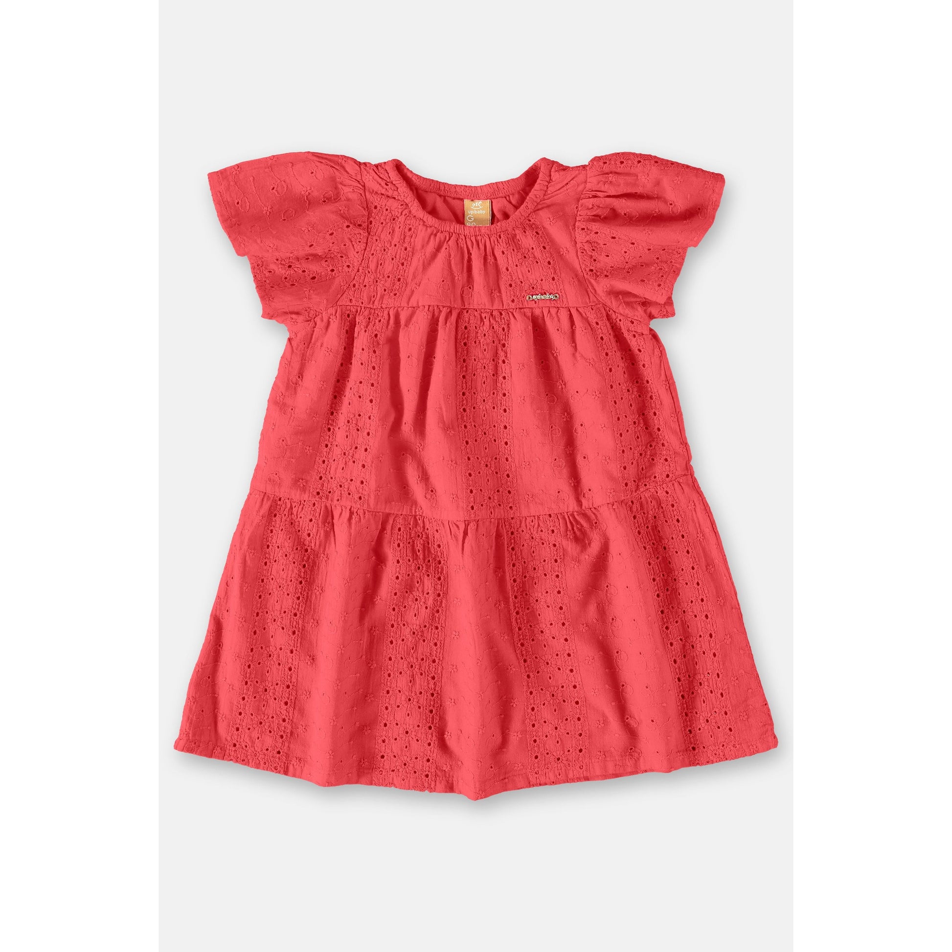 Red laise dress PEEK A BOO