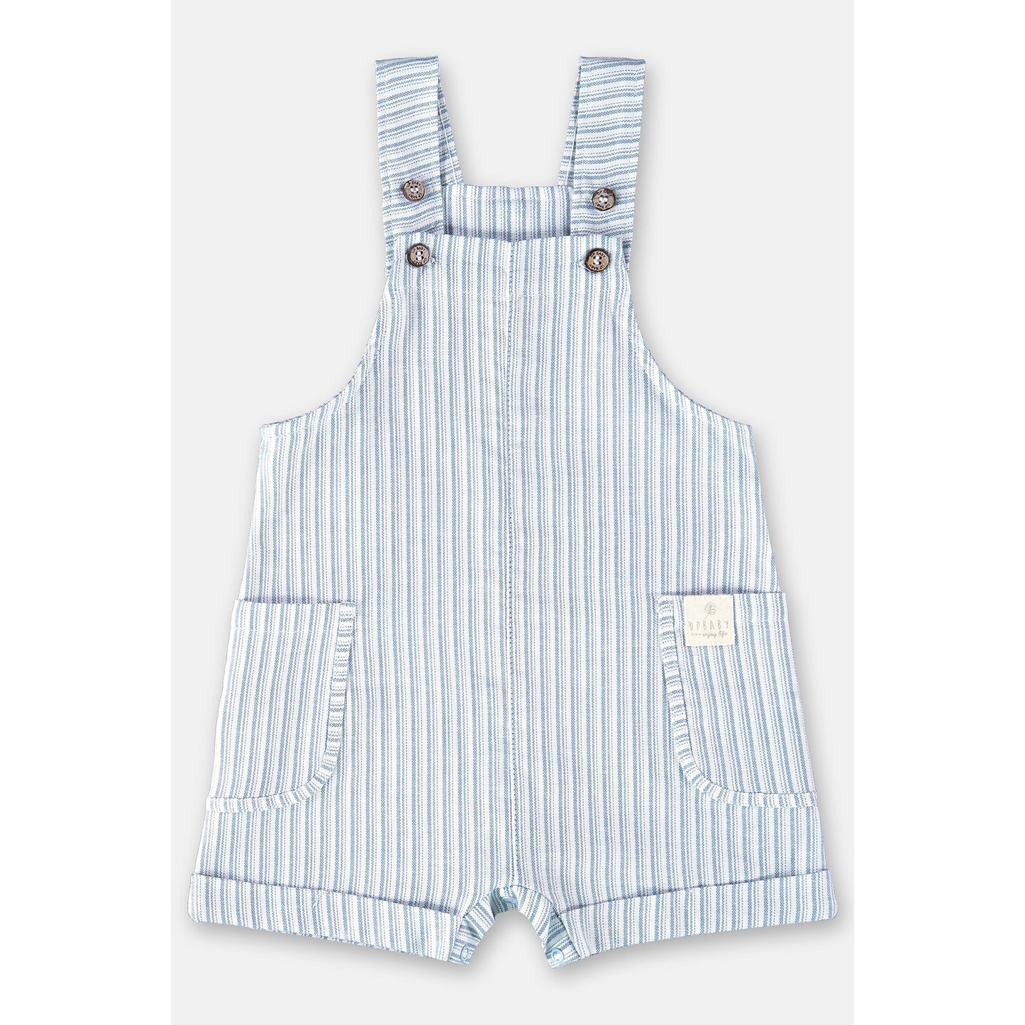 yarn dyed woven overalls