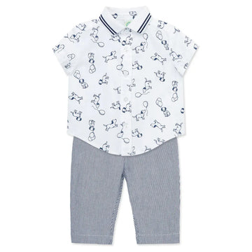 Puppies Woven Pant Set