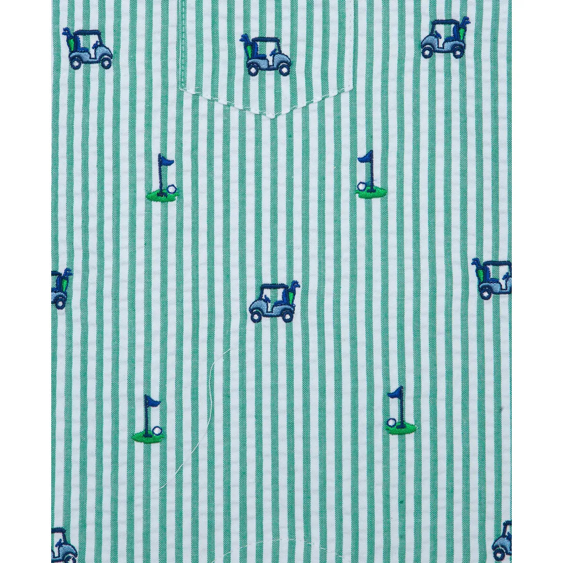 Golf Woven Sunsuit & Hat Set PEEK A BOO