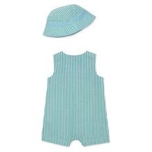golf woven sunsuit & hat set
