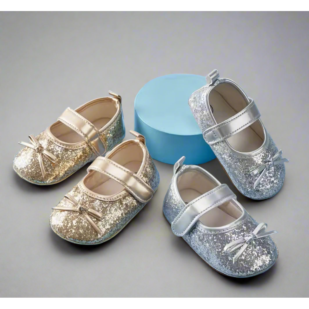 Shimmer ballerinas PEEK A BOO