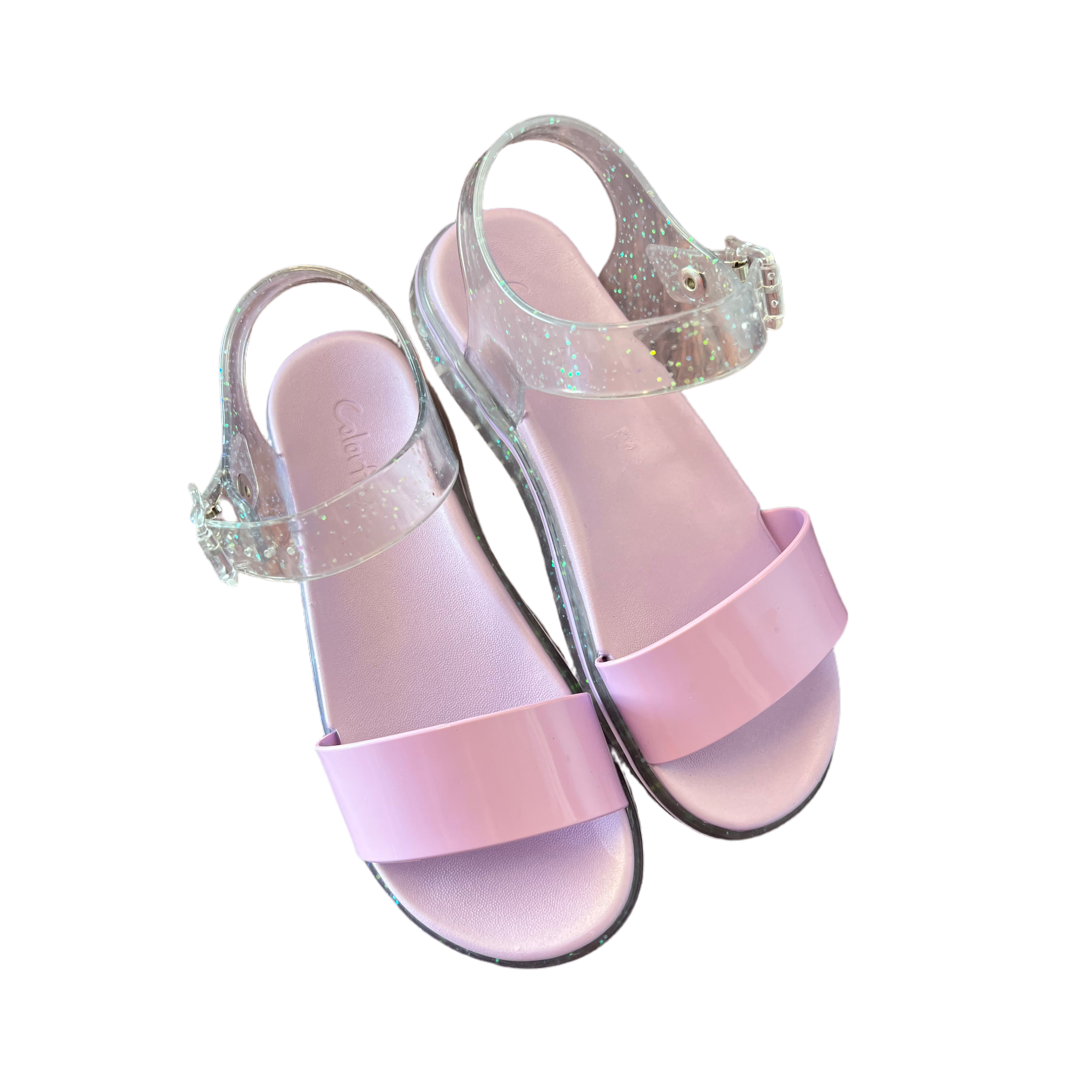 Lilas Glitter Sandal