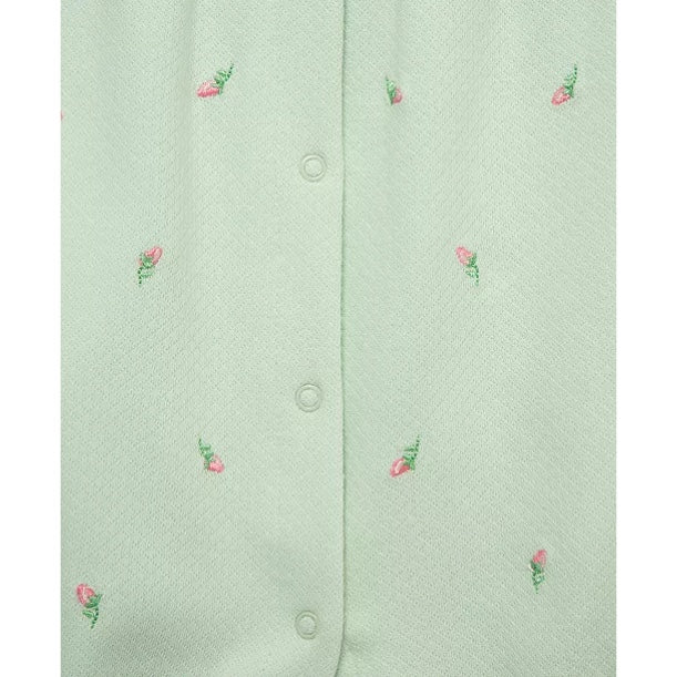 green/rosebud