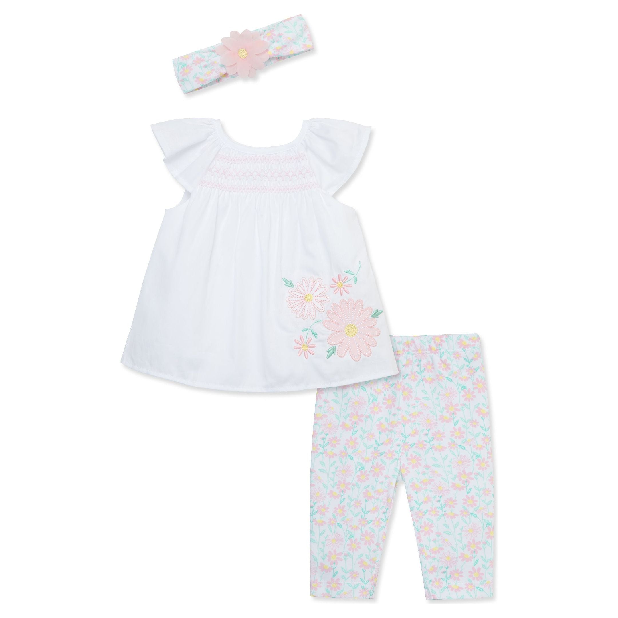 Daisy Love Tunic & Legging Set PEEK A BOO