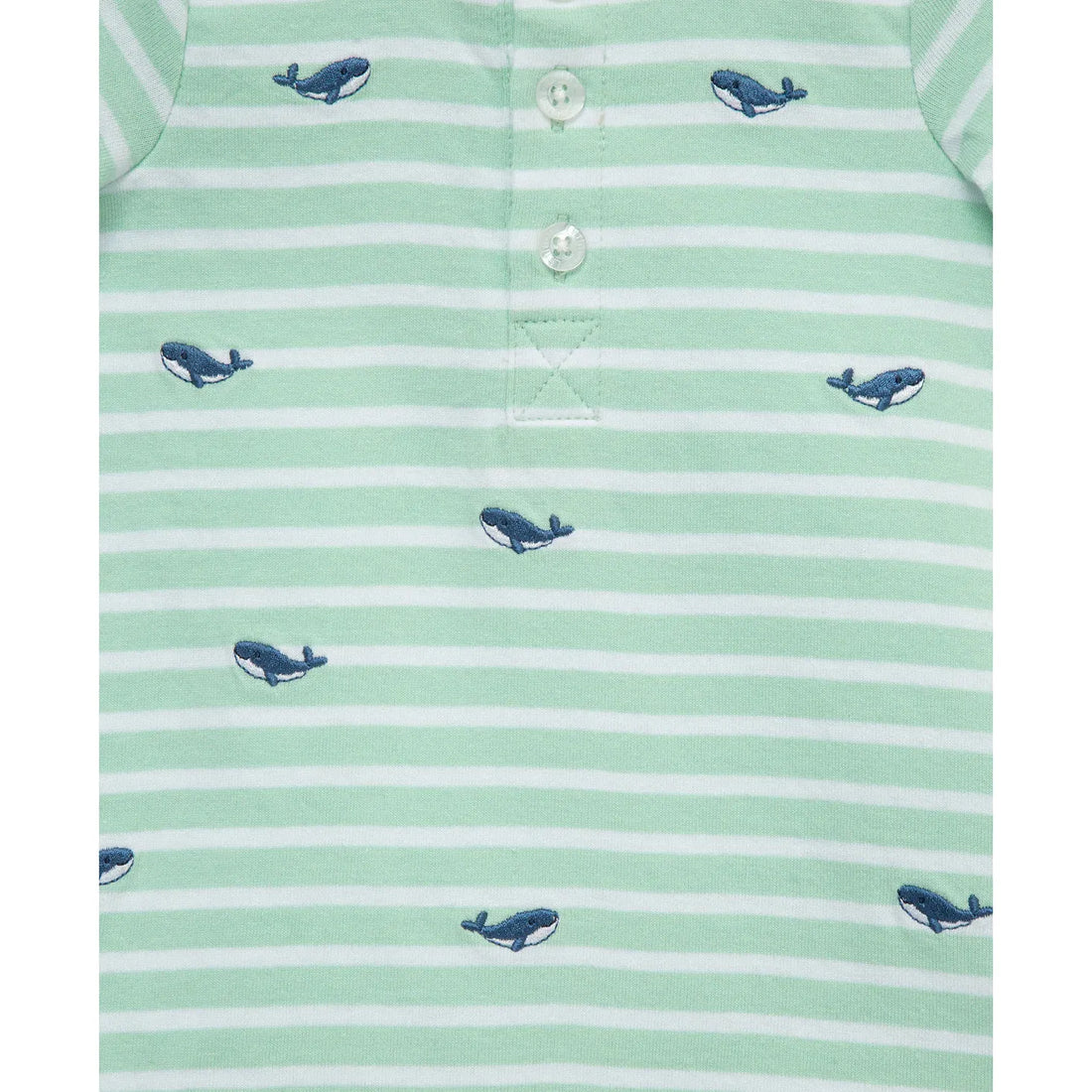 Whales Romper & Hat