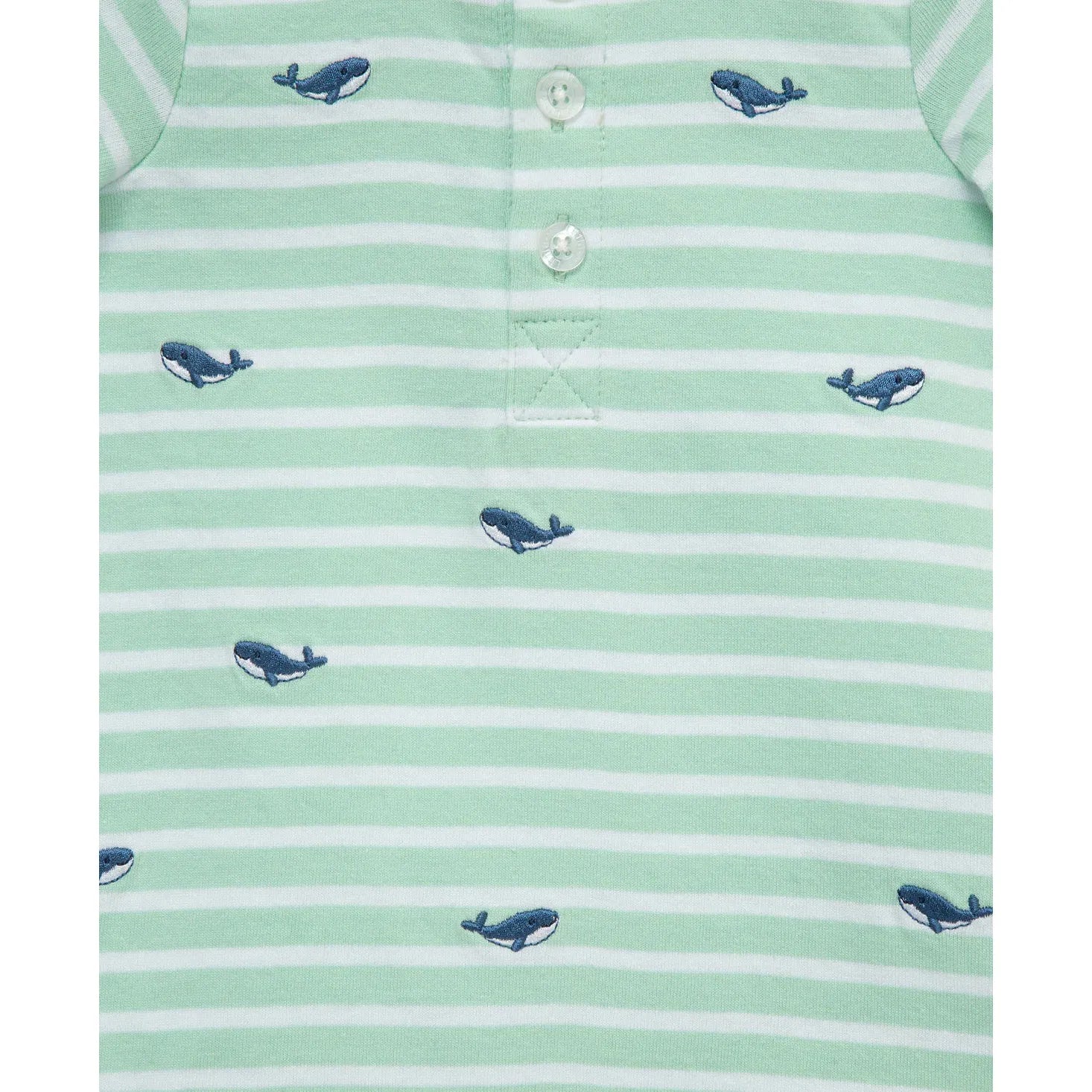 Whales Romper & Hat PEEK A BOO