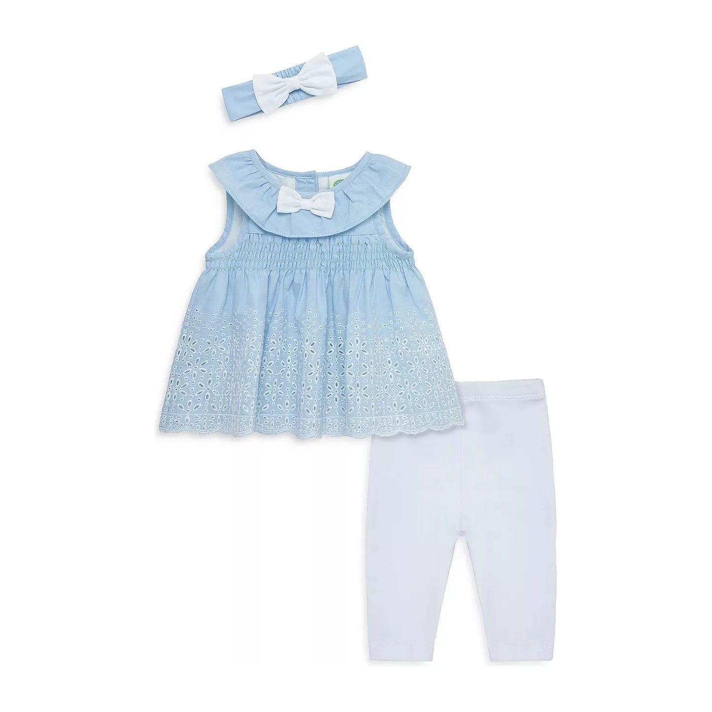 chambray eyelet