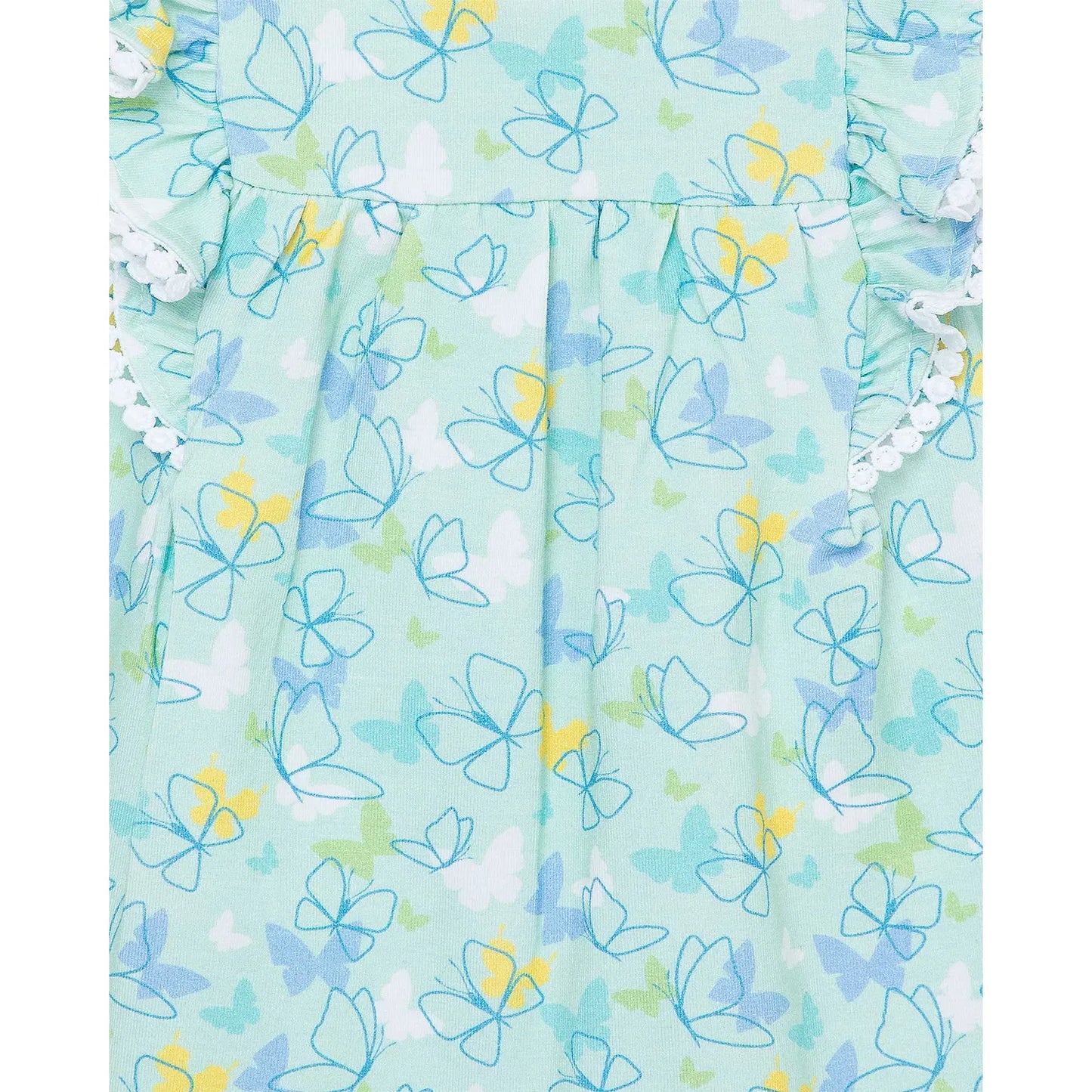 girls' butterflies jumpsuit & headband