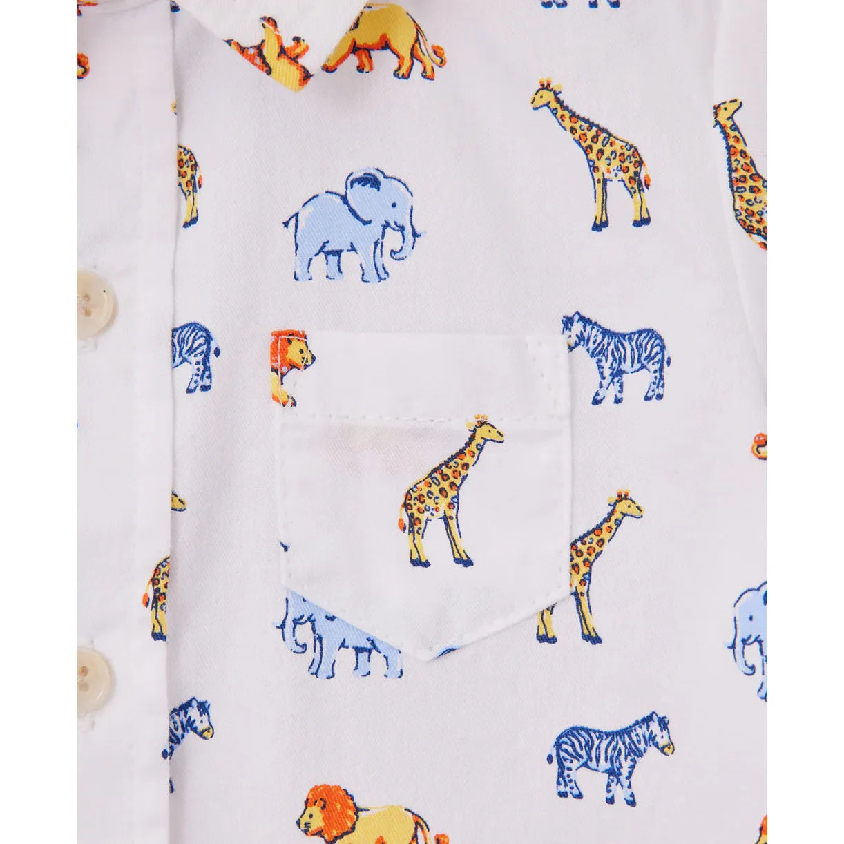 safari infant woven pant set peek a boo