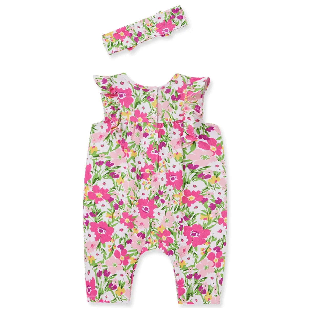 floral fest jumpsuit & headband