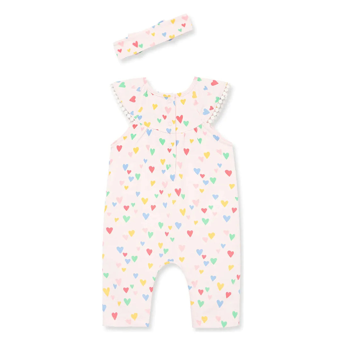 Hearts Jumpsuit & Headband