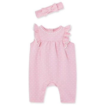 Dots Jumpsuit & Headband PEEK A BOO