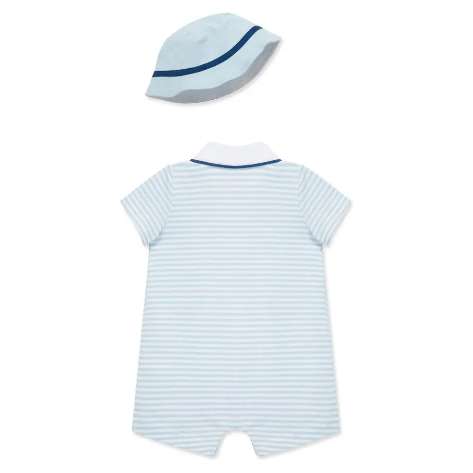 golf romper & hat