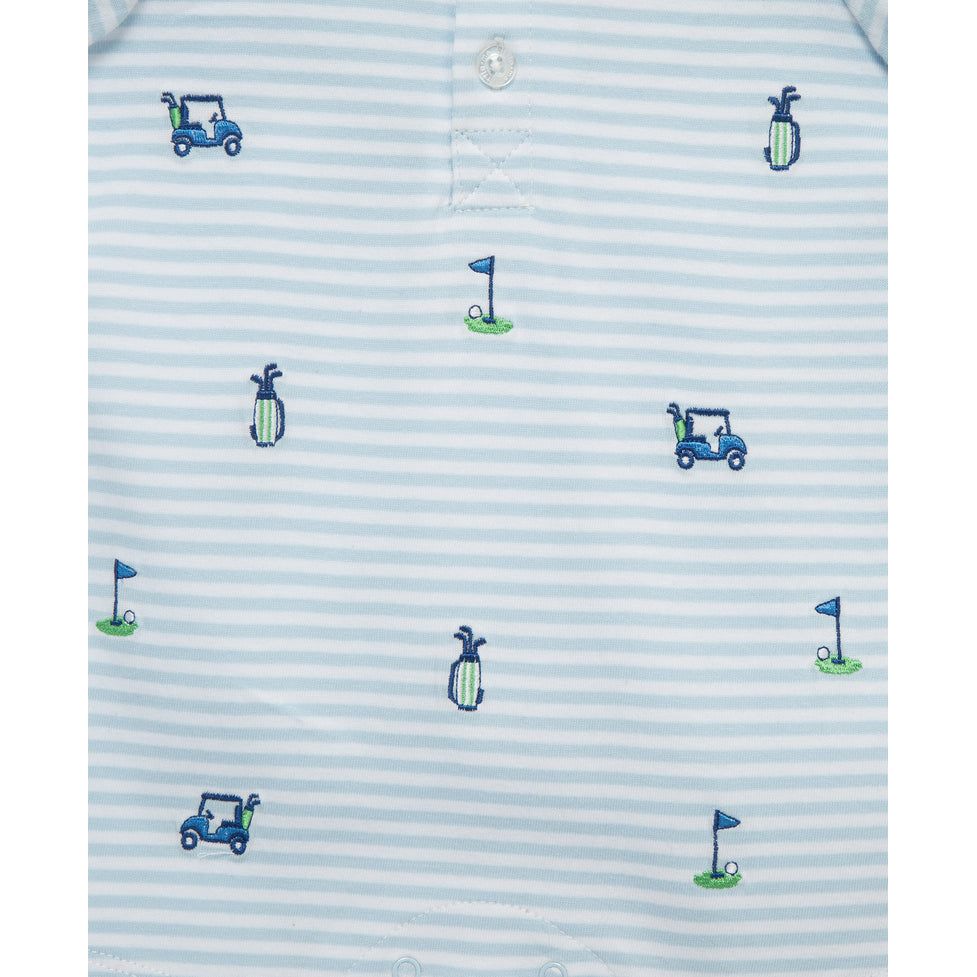 golf romper & hat