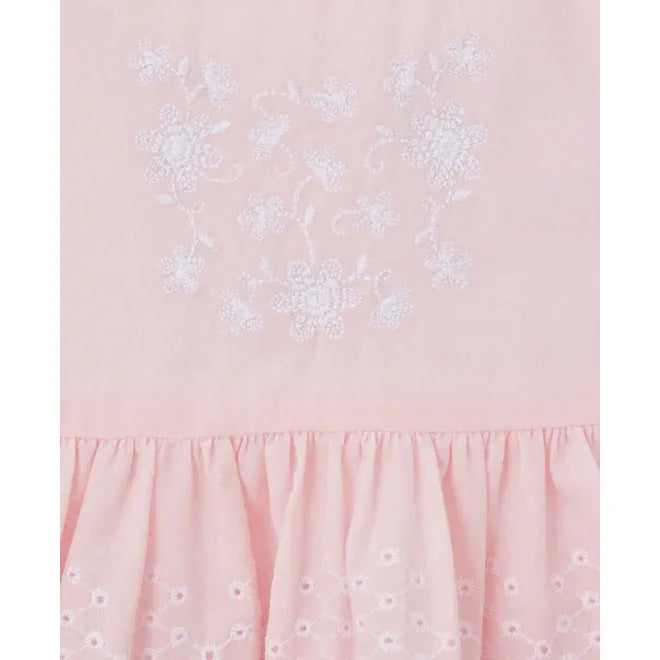 daisy eyelet infant woven tunic set