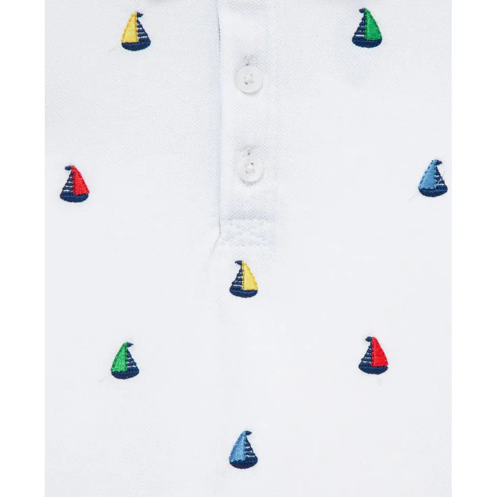Sailboat Polo Short Set