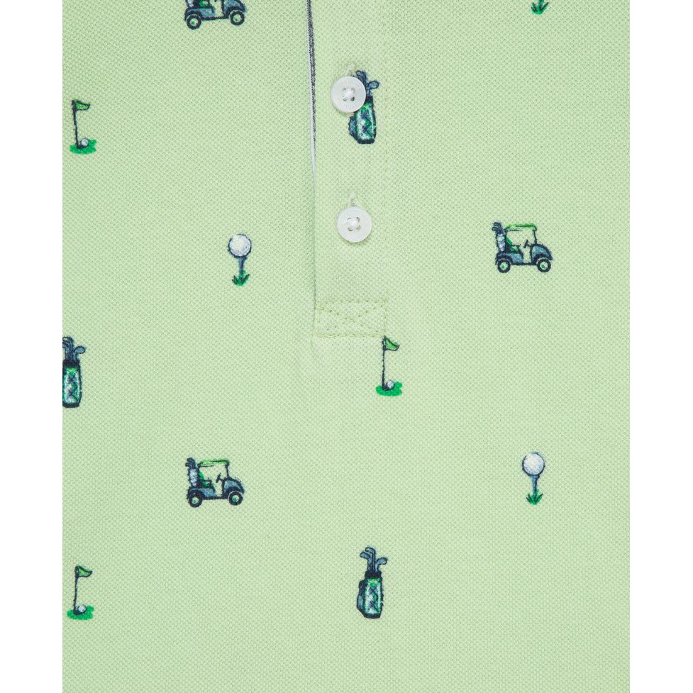 golf polo short set