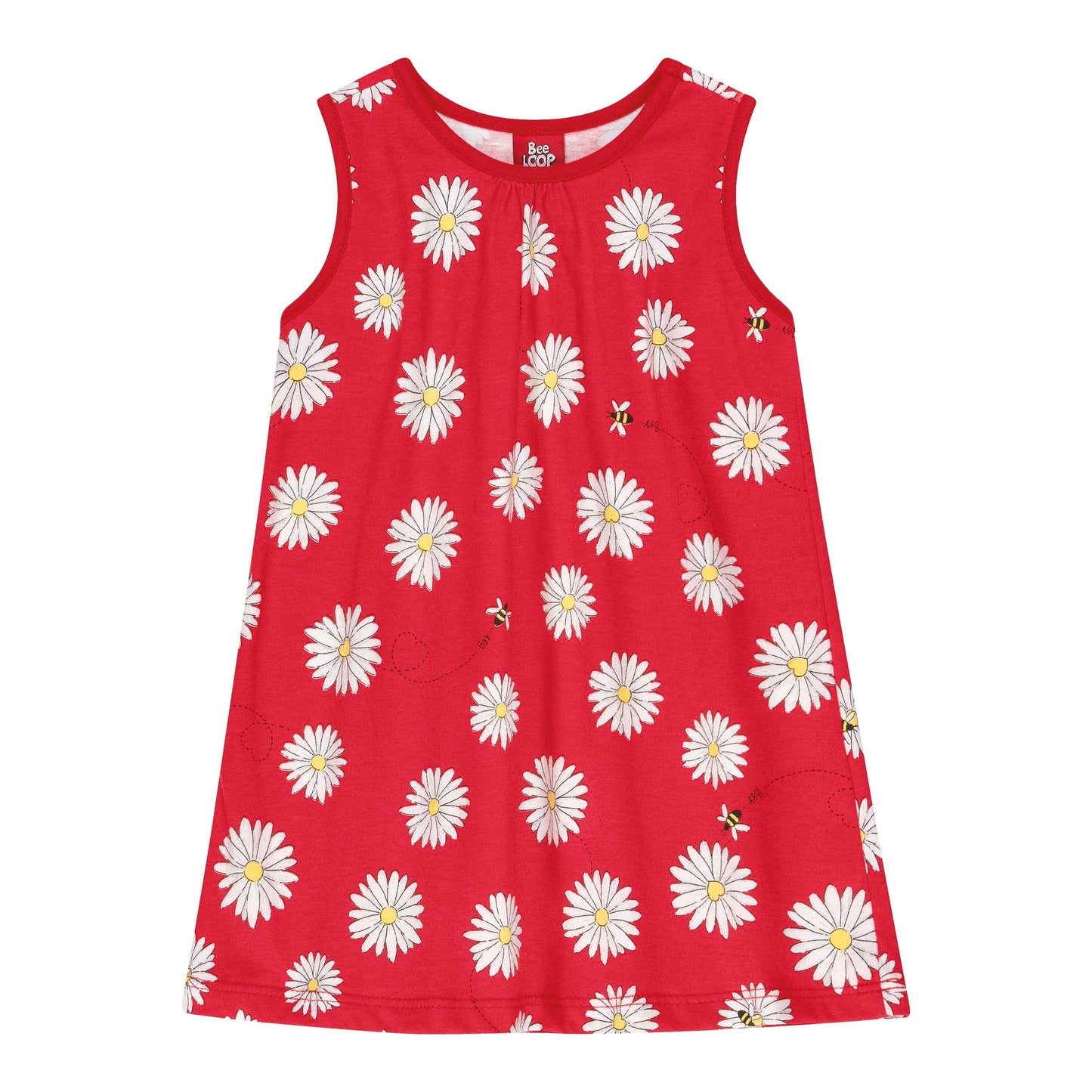flower red dress