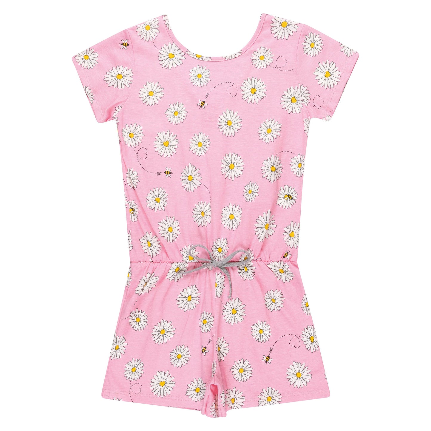 pink flowers jumpsuit