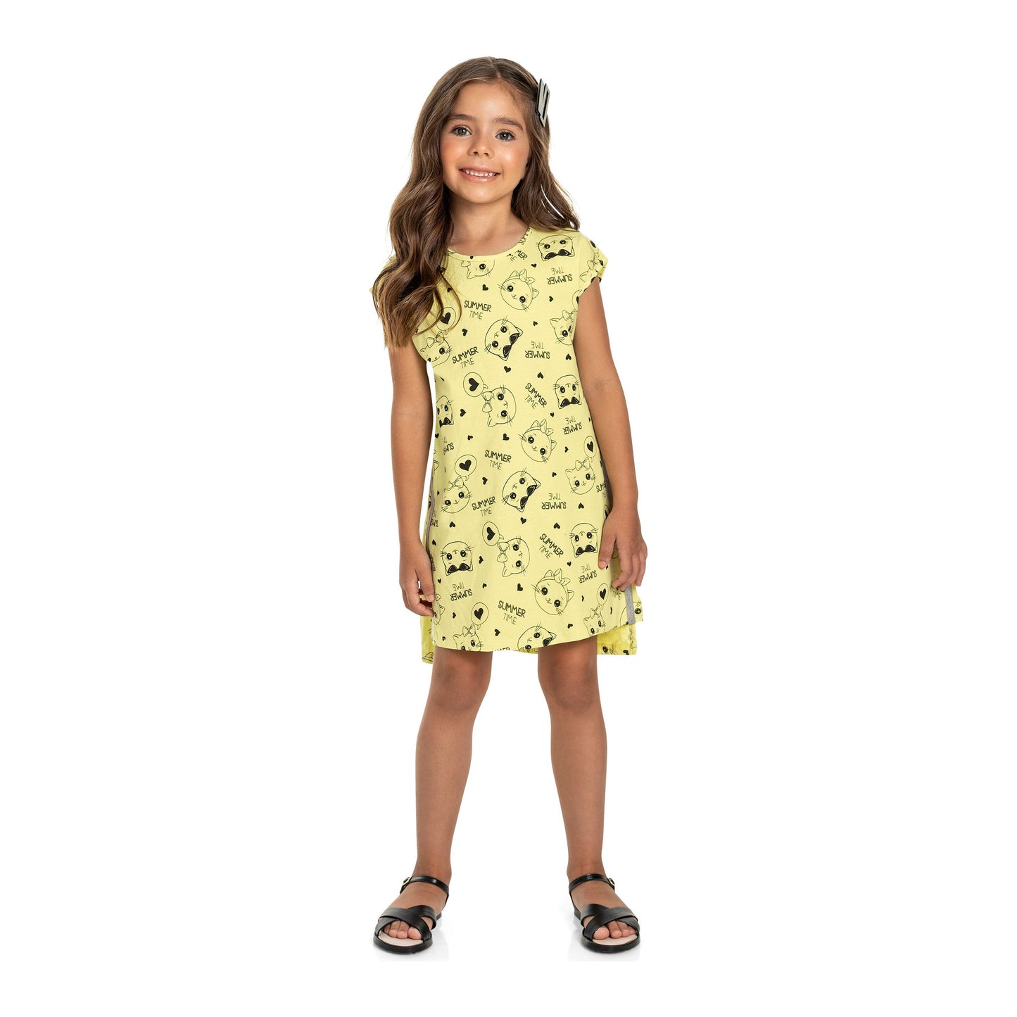 pinky cats dress