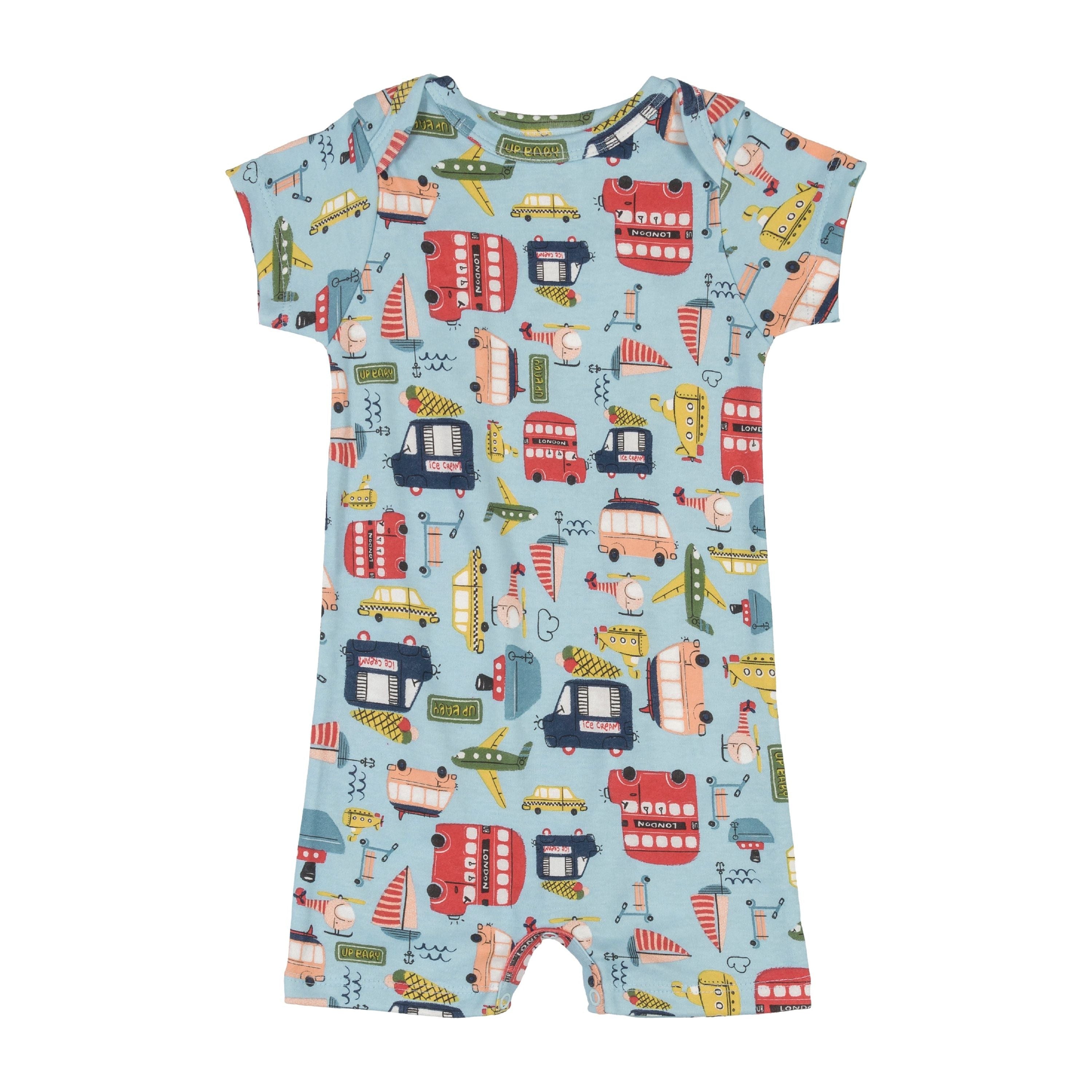 Transportation Romper PEEK A BOO