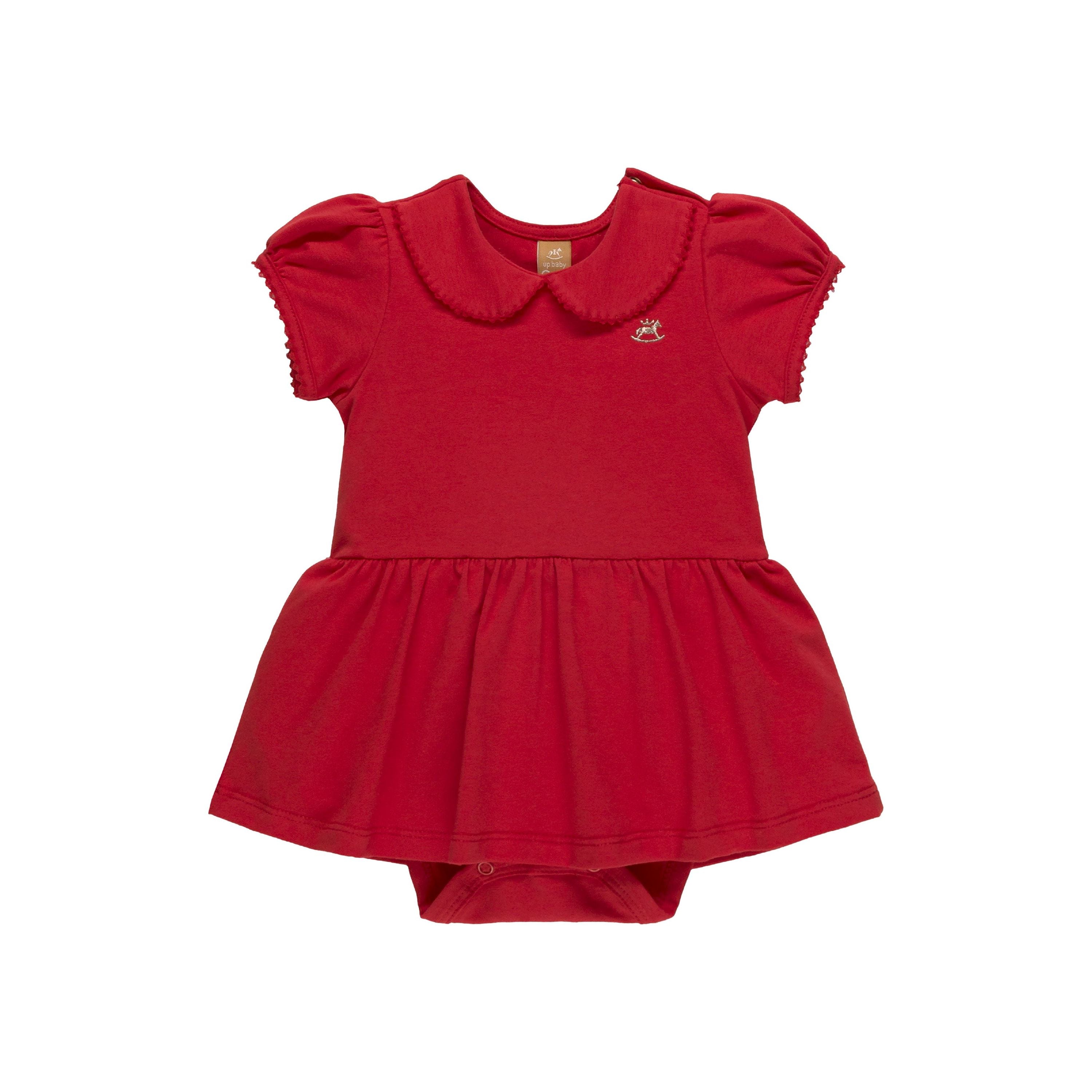 Red Bodysuit Dress