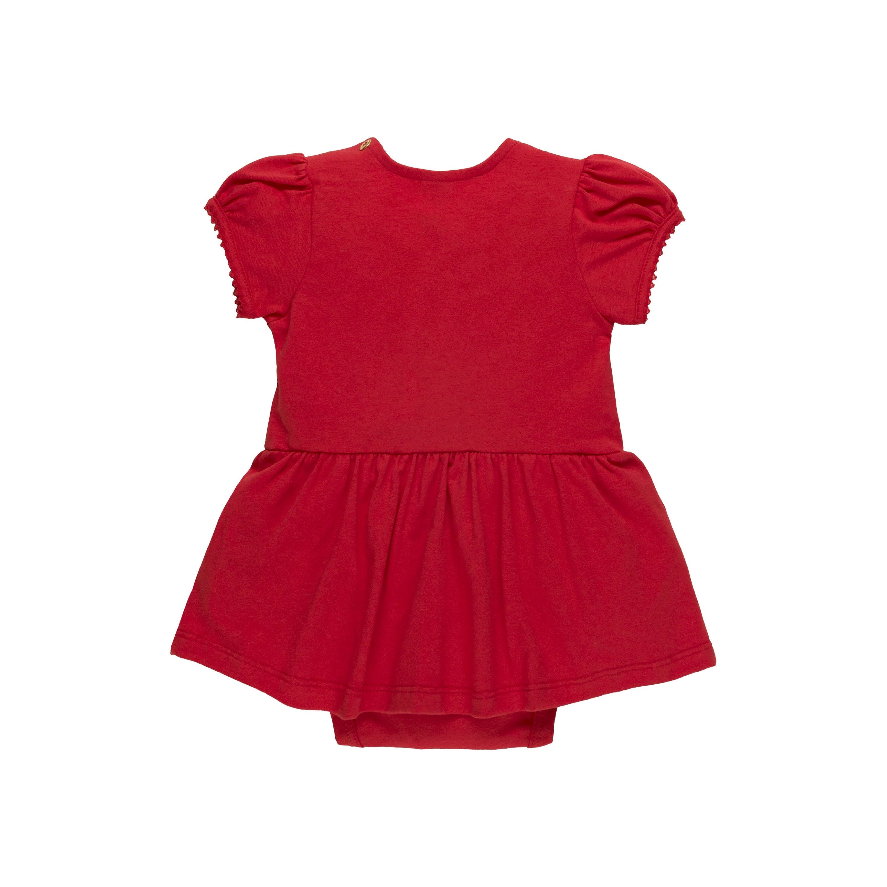 Red Bodysuit Dress