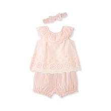 Light Pink Eyelet Sunsuit PEEK A BOO