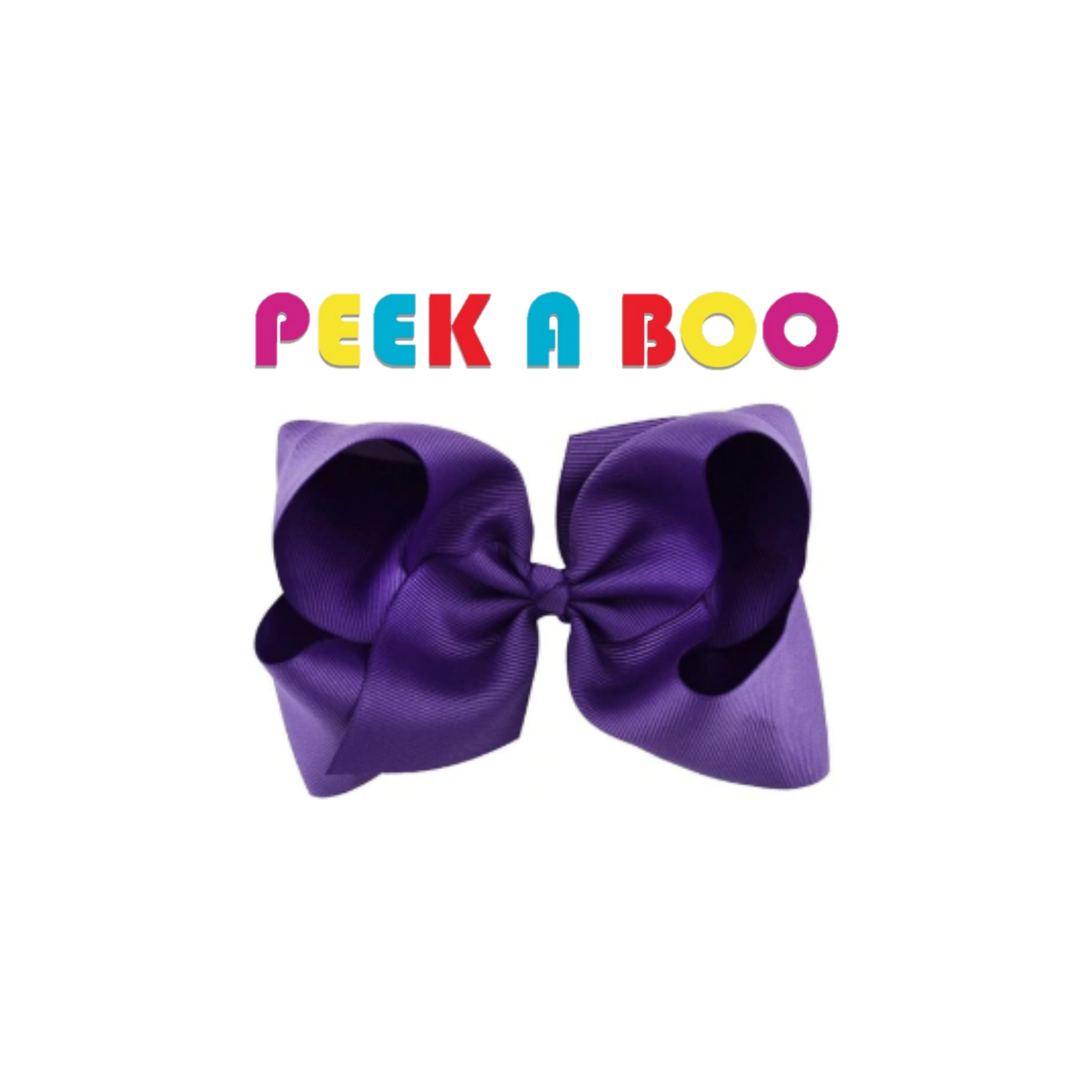 Small Hair Bows PEEK A BOO