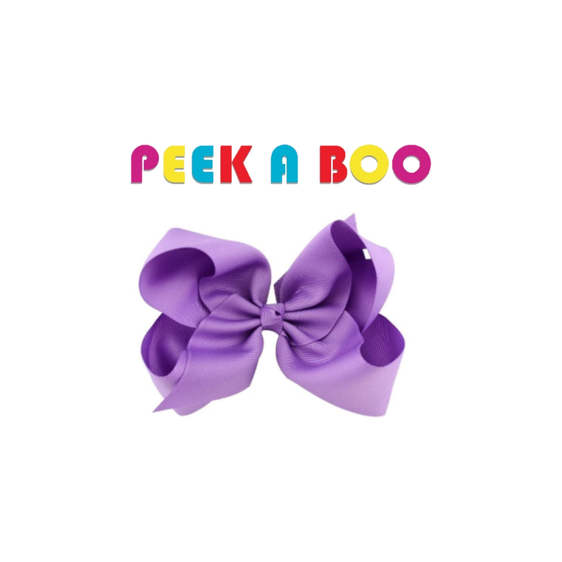 Small Hair Bows PEEK A BOO