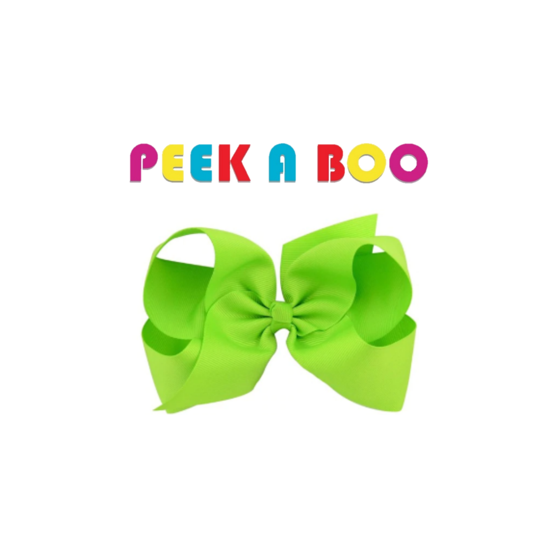 Small Hair Bows PEEK A BOO