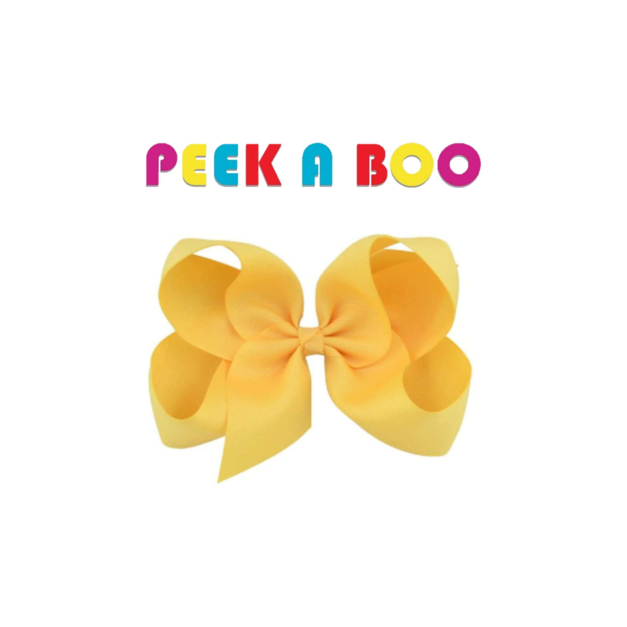 Small Hair Bows PEEK A BOO