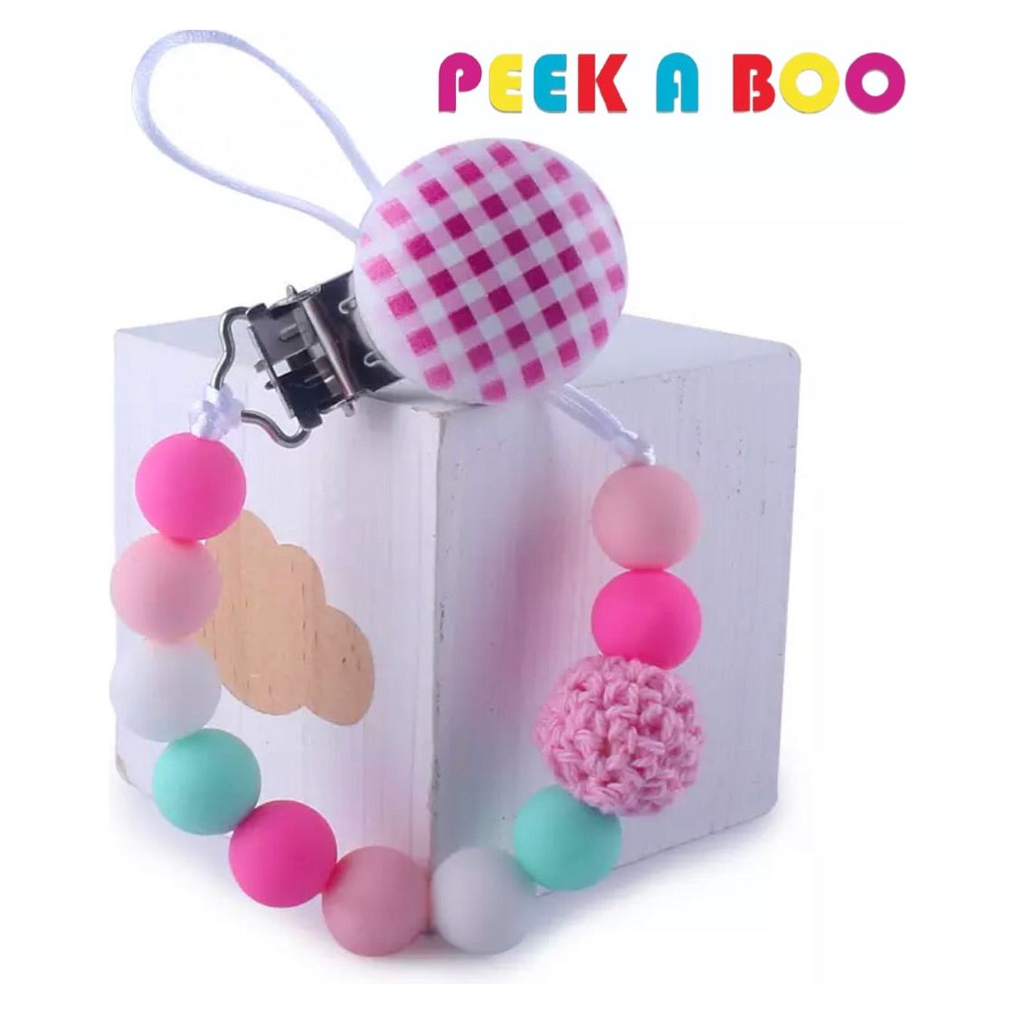 Pacifier BABY Holder PEEK A BOO