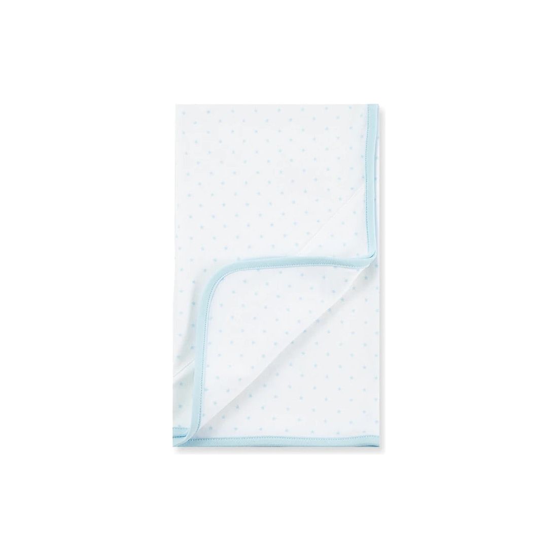 blue welcome to the world receiving blanket